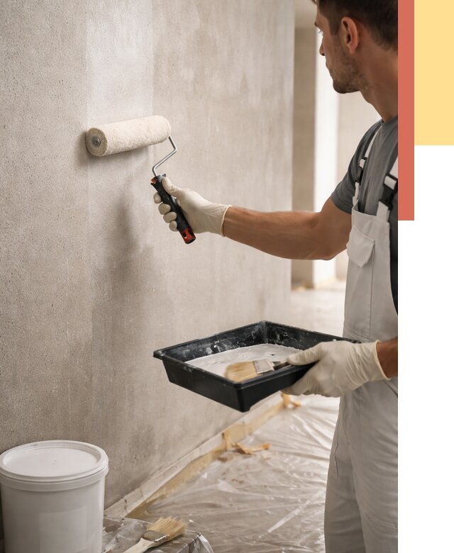 Грунтовка стен в Угличе от 2292 руб. м2 — быстро, недорого, с материалом | ОТДЕЛОЧНИК-Глч