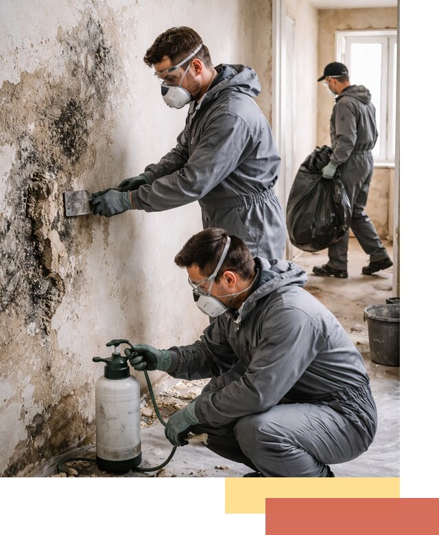 Удаление плесени со стен профессионально в Угличе