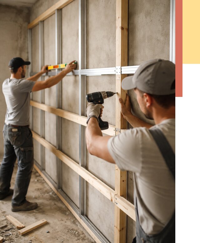 Устройство обрешетки под панели в Угличе от 2188 руб. — монтаж под ключ | ОТДЕЛОЧНИК-Глч