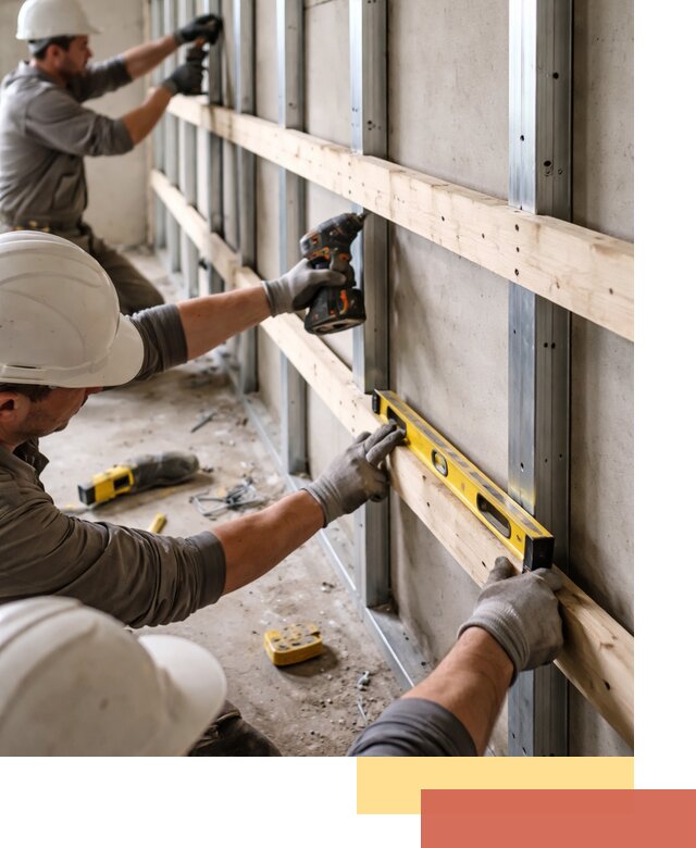 Устройство обрешетки под панели в Угличе