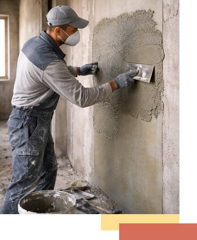 Штукатурка стен по сетке в Угличе под ключ качественно и быстро