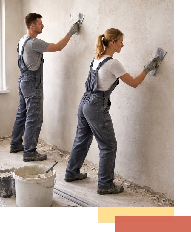 Штукатурка стен под обои в Угличе профессионально и быстро