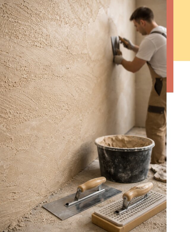 Декоративная штукатурка травертин в Угличе от 1876 руб/м2 — качественно и недорого | ОТДЕЛОЧНИК-Глч