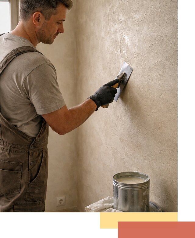 Нанесение воска на штукатурку в Угличе для защиты и блеска