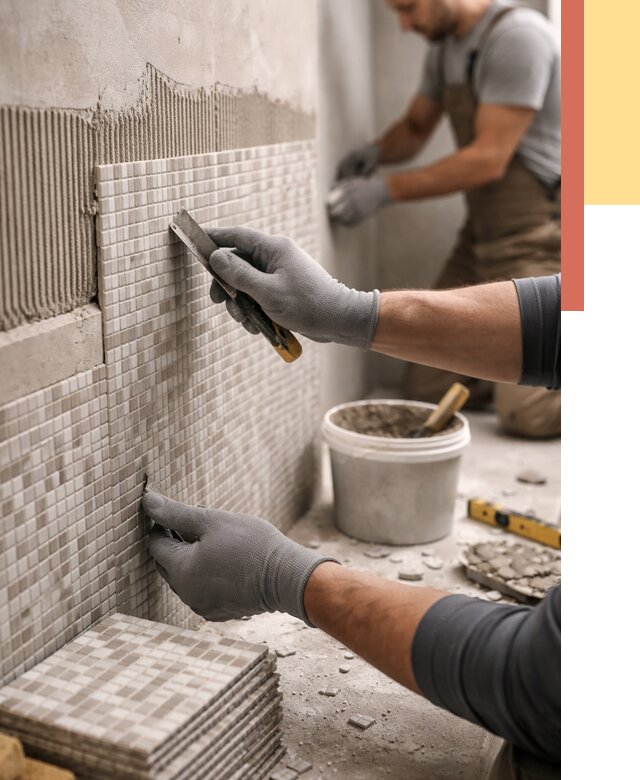 Облицовка стен мозаикой в Угличе от 3334 руб/м2 — укладка мозаики на стены | ОТДЕЛОЧНИК-Глч