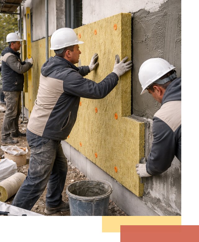 Утепление стен минватой в Угличе — тепло и звукоизоляция