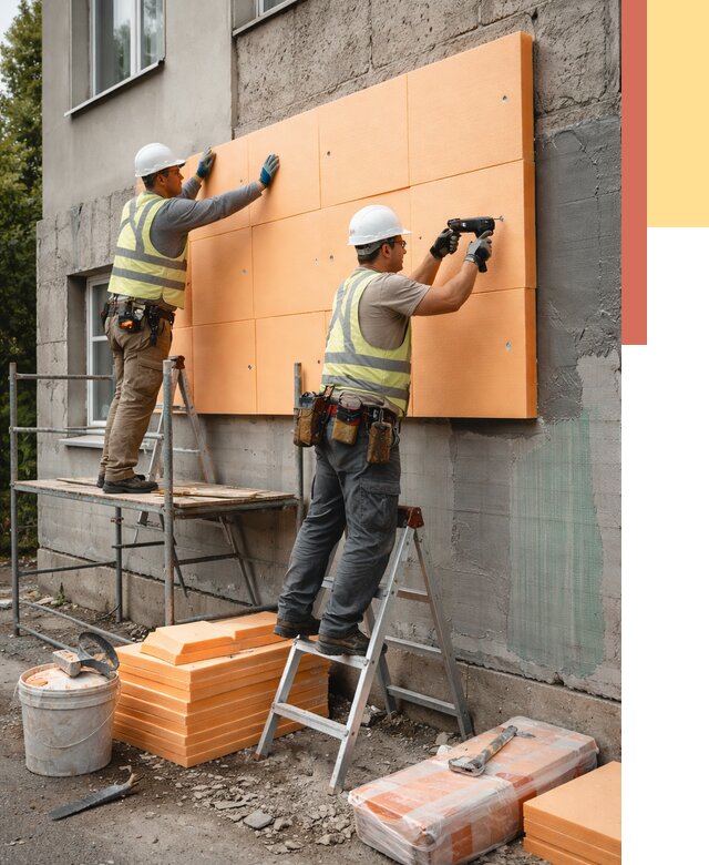 Утепление стен пеноплексом в Угличе от 1928 руб./м2 — быстро и недорого | ОТДЕЛОЧНИК-Глч