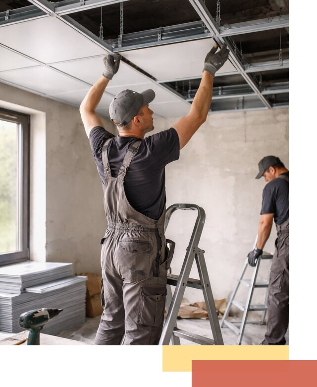 Монтаж кассетного потолка в Угличе качественно и быстро