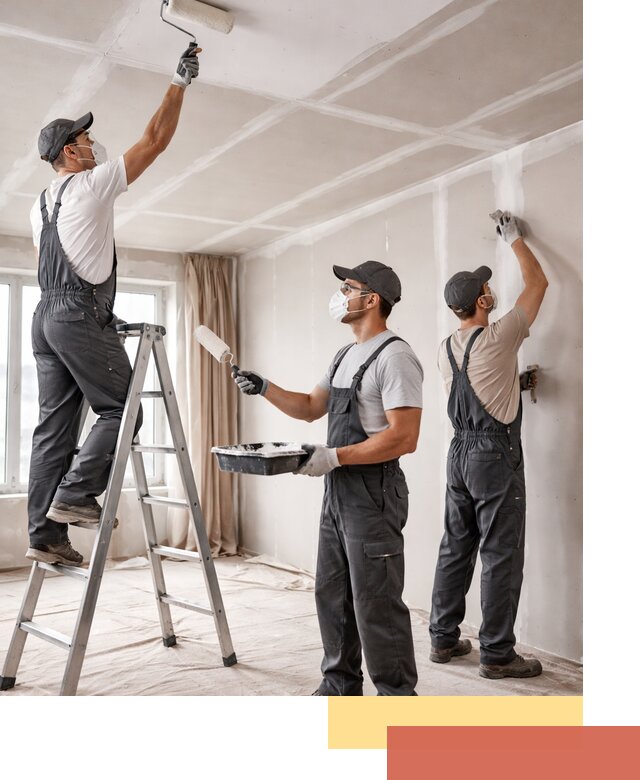 Покраска потолка из гипсокартона в Угличе качественно и недорого