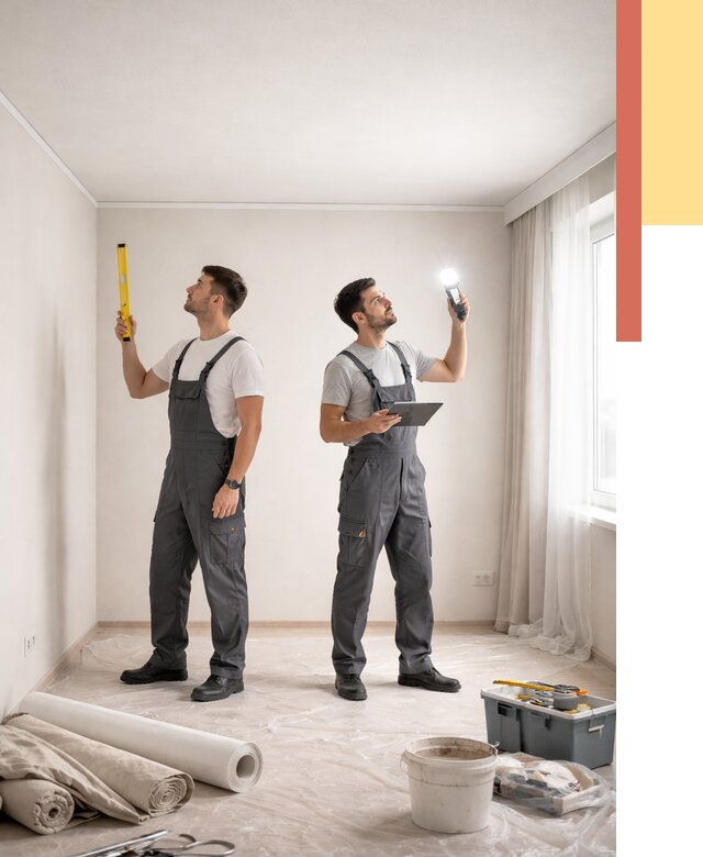 Отделка потолка в Угличе недорого от 782 руб/м2 | Услуги ОТДЕЛОЧНИК-Глч