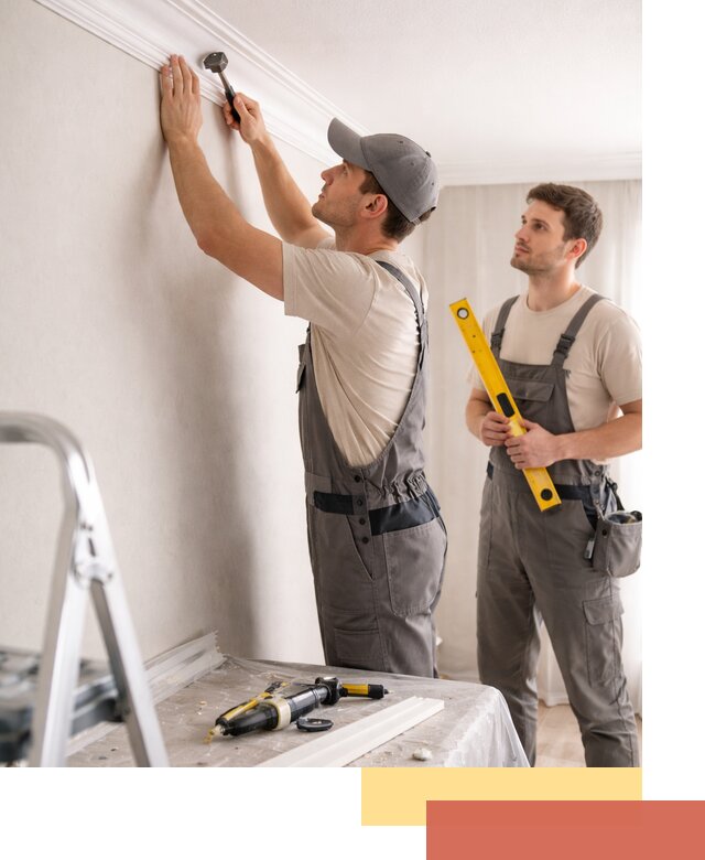 Монтаж потолочного плинтуса в Угличе качественно и быстро